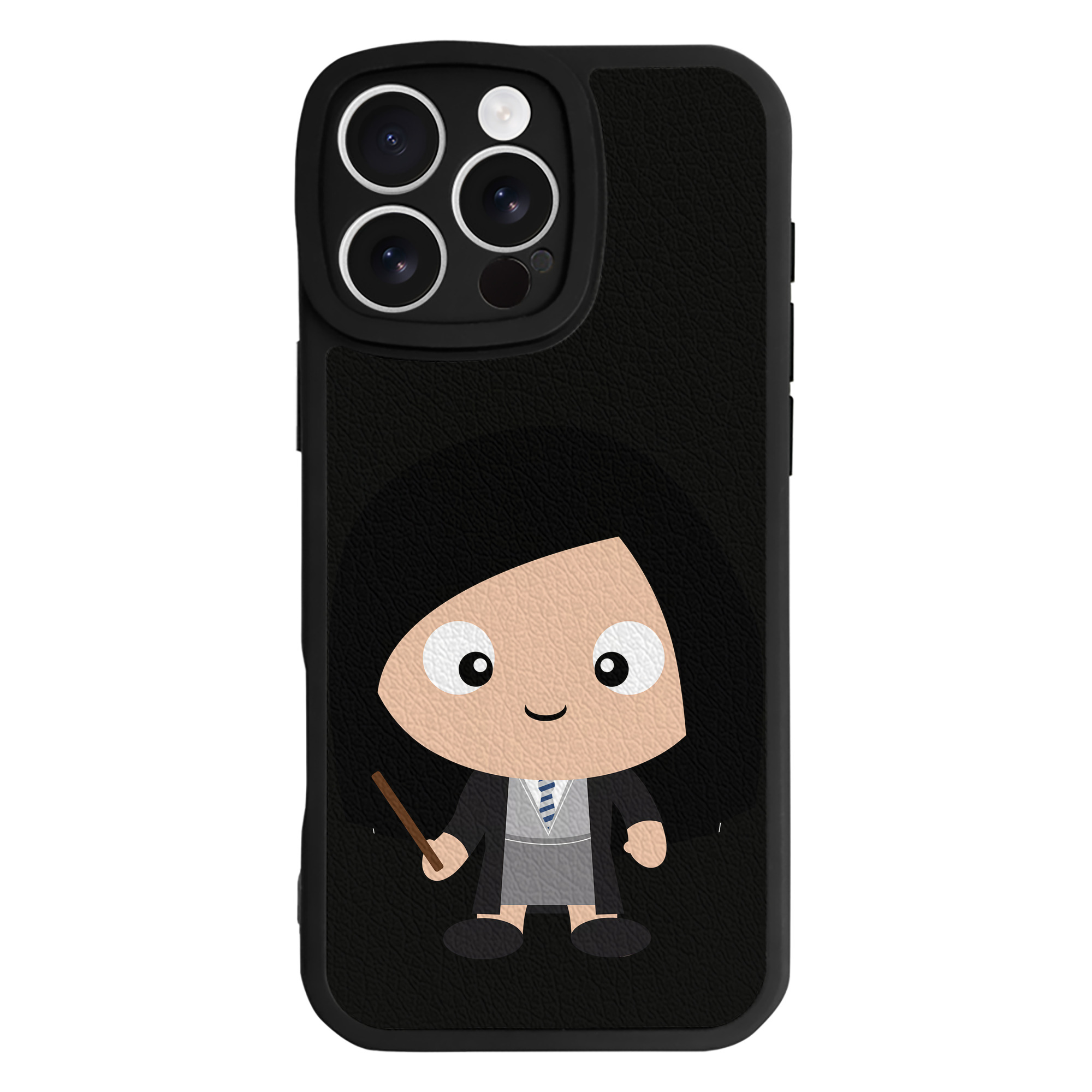 （画像用） Harry Potter ハリー・ポッターシリーズ 【iPhone 16シリーズ対応】シリコンスマホケース（レザー調） 材質：シリコン